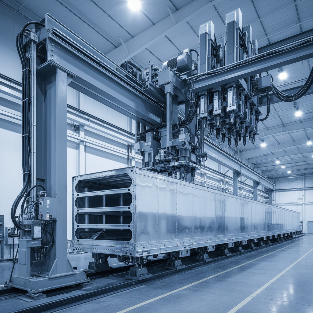 Automated Riveting Stations — 53ft Trailer Roof Skin